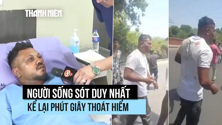 Người duy nhất sống sót 'chẳng biết vì sao thoát chết' khi máy bay Air India rơi