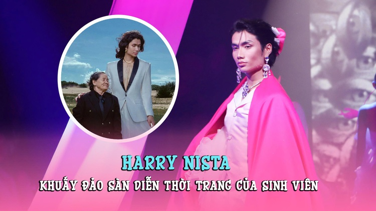 Fashionista nổi tiếng nhờ diện đồ bà ngoại khuấy đảo sàn diễn thời trang