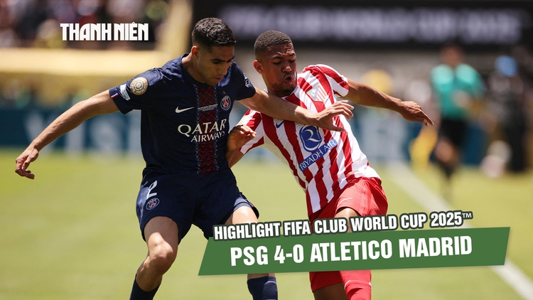 Highlight PSG 4-0 Atletico Madrid: Nhà vô địch châu Âu thị uy sức mạnh | FIFA Club World Cup 2025™