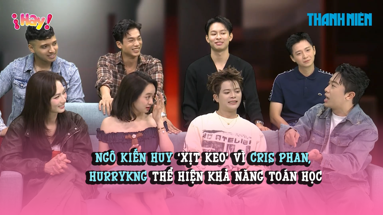 Ngô Kiến Huy 'xịt keo' vì Cris Phan, HURRYKNG thể hiện khả năng toán học | ON TRENDING