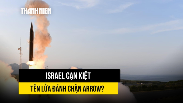 Israel lo cạn kiệt tên lửa đánh chặn Arrow vì đánh chặn Iran