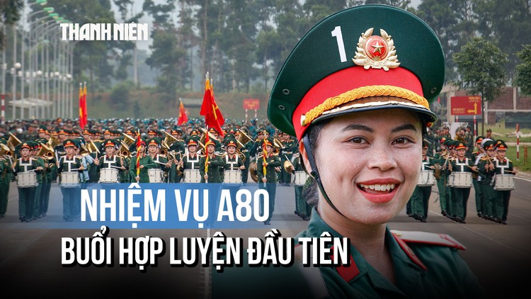 Lần đầu hợp luyện A80: 'Bước chân thép' của hơn 7.000 chiến sĩ