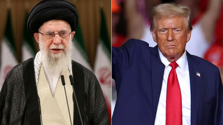 Ông Trump dọa ném bom Iran lần nữa, bỏ ý định dỡ cấm vận
