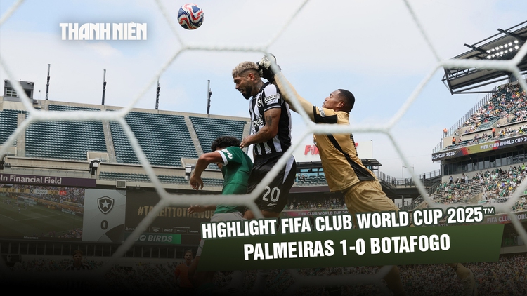 Highlight Palmeiras 1-0 Botafogo: Đội đầu tiên vào tứ kết | Knock-out FIFA Club World Cup  2025™