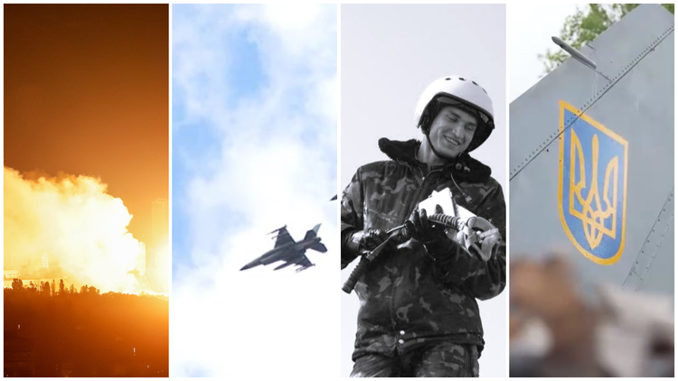 F-16 rơi, phi công thiệt mạng khi Ukraine đối phó không kích Nga