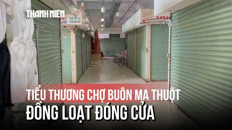 TP.Buôn Ma Thuột: Tiểu thương đóng ki ốt vì sợ, dù chưa ai kiểm tra