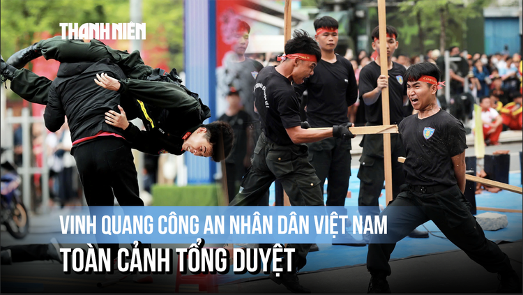 Tổng duyệt 'Vinh quang CAND Việt Nam': Xem công an biểu diễn võ thuật, khí công