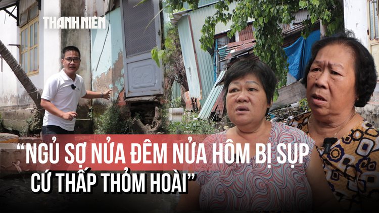 Sống cùng sạt lở: Người dân bên kè Thanh Đa bất an mỗi ngày