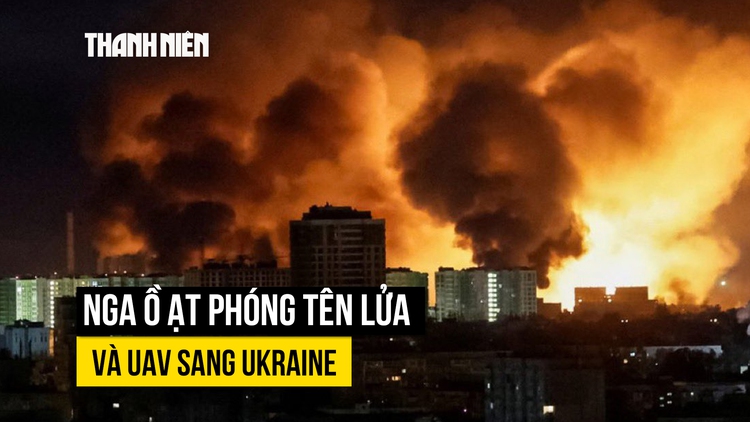 Nga ồ ạt trả đũa Ukraine, ông Trump ví 'như hai đứa trẻ đánh nhau'