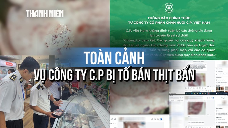 Ồn ào vụ ‘thịt heo bẩn’: Từ lời phủ nhận đến con dấu kiểm dịch sai