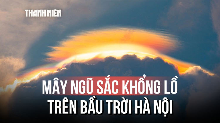Giải mã quầng mây lạ giống ở Núi Bà Đen xuất hiện tại Hà Nội