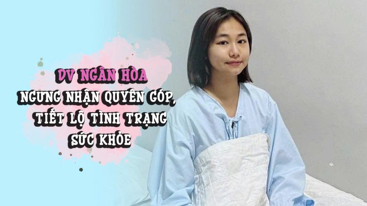 Trấn Thành cập nhật tình hình sức khỏe của Ngân Hòa, thông báo ngưng nhận quyên góp