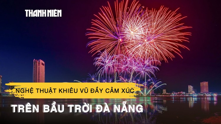 Việt Nam - Ba Lan vẽ nên 'bản giao hưởng ánh sáng' trên bầu trời Đà Nẵng