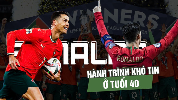 Ronaldo: Vô địch Nations League lần thứ hai và hành trình khó tin ở tuổi 40