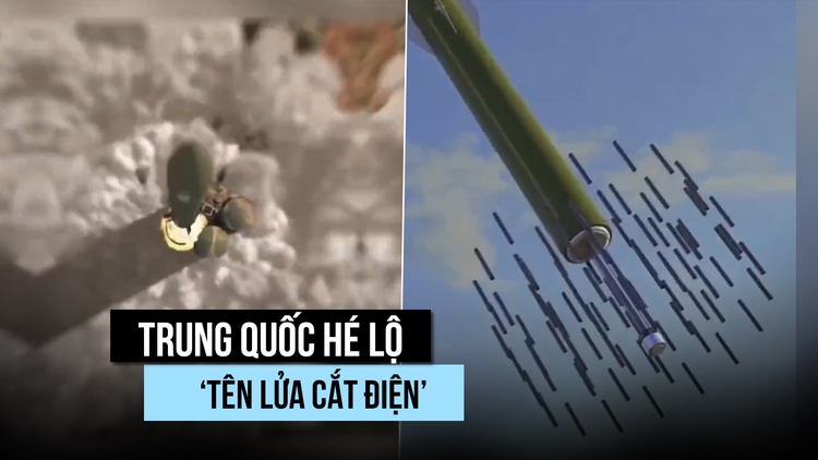 Hé lộ ‘tên lửa cắt điện’ bí ẩn của Trung Quốc