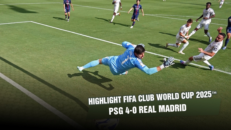 Highlight PSG 4-0 Real Madrid: Chiến thắng hủy diệt | Bán kết FIFA Club World Cup 2025™ 