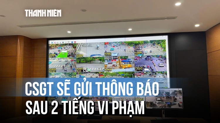 Người vi phạm sẽ nhận được thông báo của CSGT sau 2 tiếng