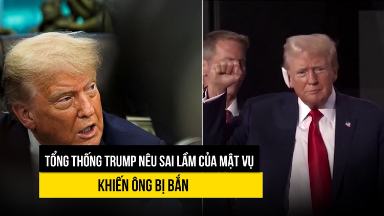Tổng thống Trump nêu lỗi mật vụ một năm sau vụ ám sát hụt