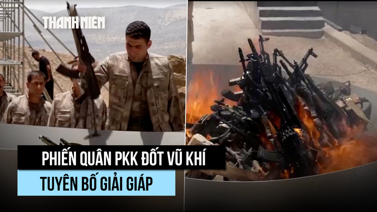 Nhóm người Kurd 'giã từ vũ khí', chấm dứt 40 năm nổi dậy chống Thổ Nhĩ Kỳ