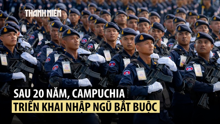 Campuchia sẽ có nghĩa vụ quân sự bắt buộc năm 2026