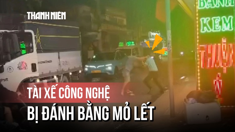 Tài xế bị đánh sau va chạm giao thông, tiếng mỏ lết chát chúa giữa phố