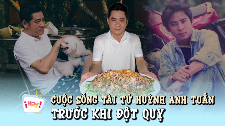 Cuộc sống của tài tử Huỳnh Anh Tuấn trước khi đột quỵ