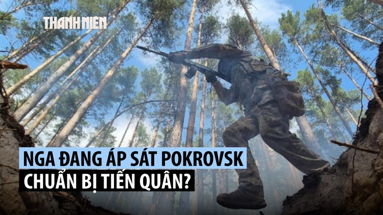 Nga đe dọa mắt xích trọng yếu Pokrovsk trong vành đai pháo đài Ukraine