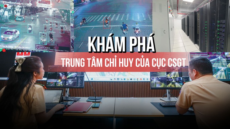 Khám phá Trung tâm chỉ huy của Cục CSGT: Camera thông minh, AI soi từng bánh xe