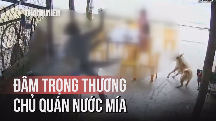 Đang nằm võng chủ quán nước mía bị đâm trọng thương