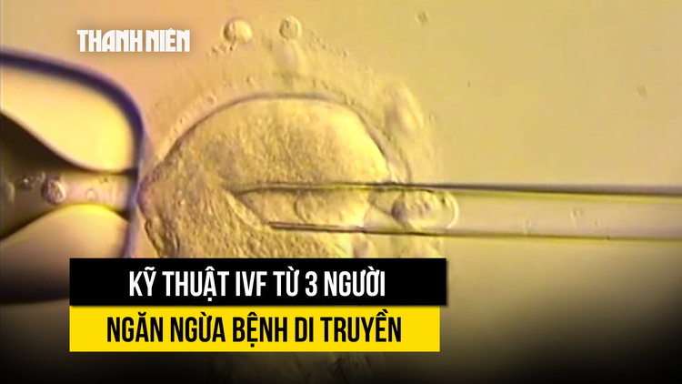Bất ngờ cách thụ tinh ống nghiệm từ ba người