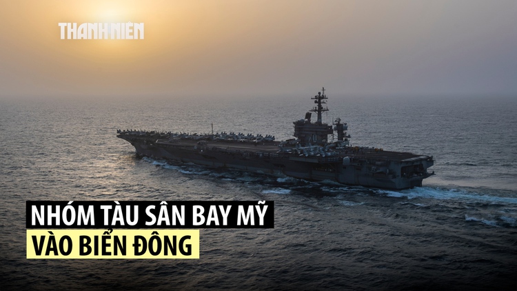 Nhóm tác chiến tàu sân bay Mỹ Carl Vinson vào Biển Đông