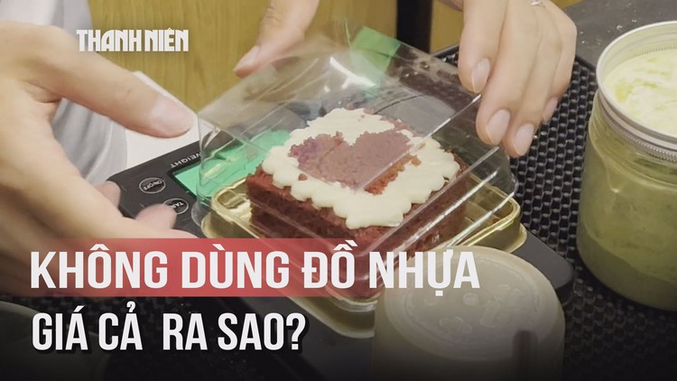 Ngưng dùng đồ nhựa một lần: Quán xá có đội giá?