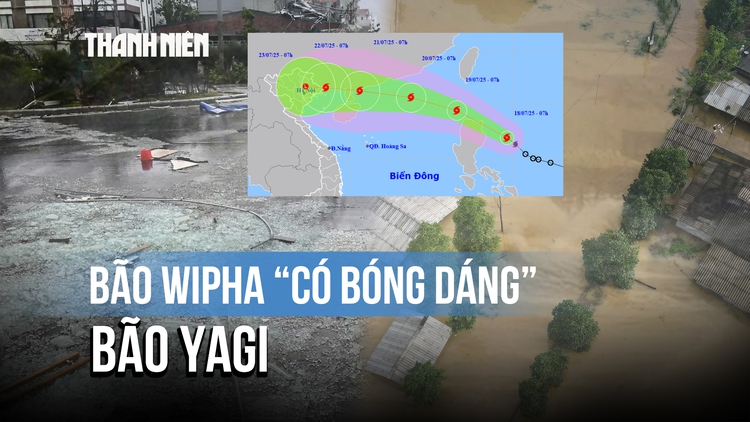 Bão số 3 Wipha 'có bóng dáng bão Yagi': Mạnh lên khi vào Biển Đông, ảnh hưởng miền Bắc