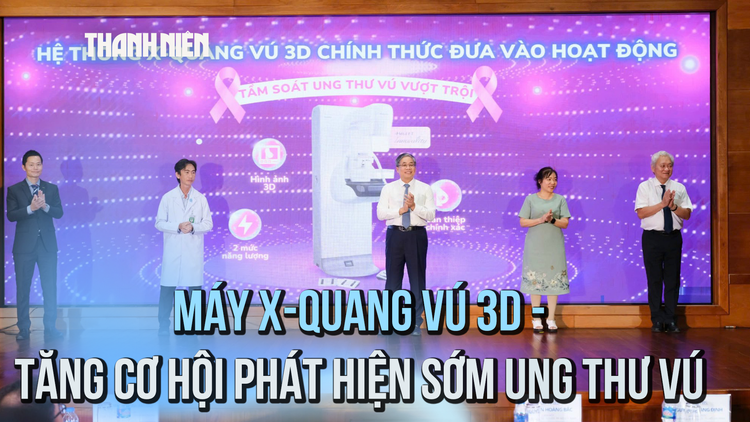 Tăng cơ hội phát hiện sớm ung thư vú nhờ máy X-quang vú 3D