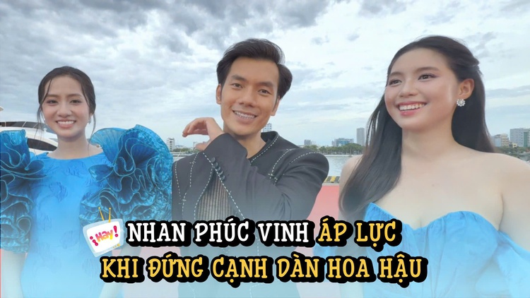 Nhan Phúc Vinh áp lực dự show thời trang, phải nhón chân để bằng hoa hậu