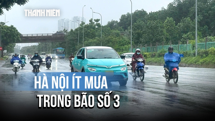 Bão số 3 (Wipha): Hà Nội ít mưa nhưng không nên chủ quan