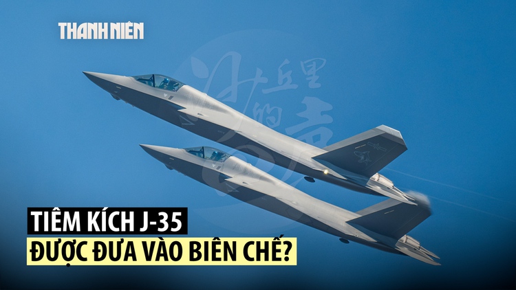 Chiến đấu cơ J-35 đã gia nhập phi đội của tàu sân bay Trung Quốc?