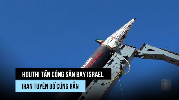 Houthi bắn tên lửa bội siêu thanh vào sân bay, Israel cảnh cáo