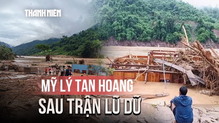 Mỹ Lý tan hoang, người dân thất thần sau trận lũ dữ