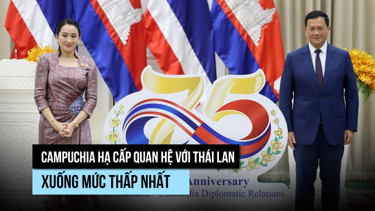 Campuchia hạ cấp quan hệ ngoại giao với Thái Lan sau vụ nổ mìn ở biên giới