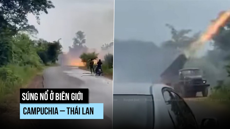 Súng nổ trên biên giới Campuchia – Thái Lan