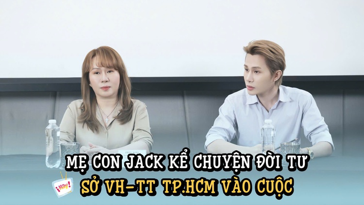Mẹ con Jack kể chuyện đời tư, Sở VH-TT TP.HCM vào cuộc xác minh nội dung họp báo
