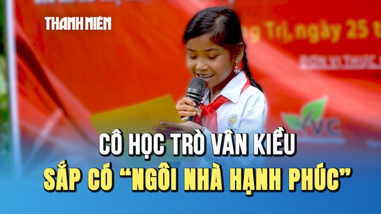 Cô học trò Vân Kiều ngượng nghịu đọc ‘thư cảm ơn' vì sắp có 'Ngôi nhà hạnh phúc'
