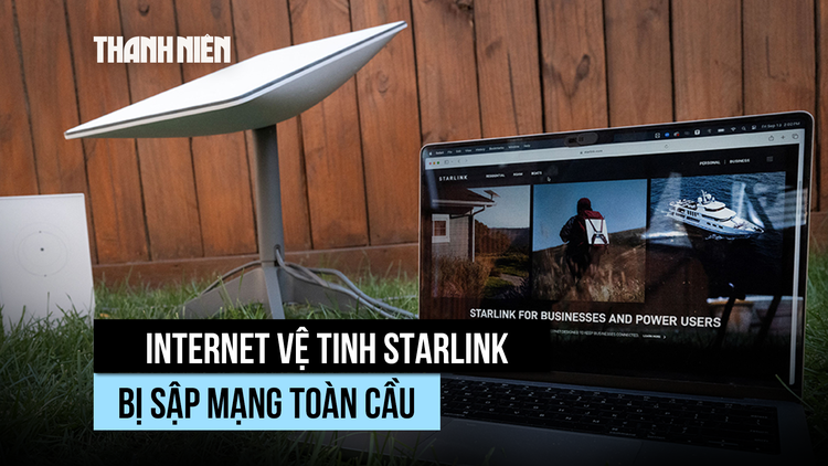 Internet Starlink của tỉ phú Musk sập mạng, quân đội Ukraine lúng túng