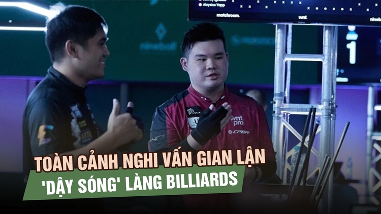 Toàn cảnh nghi vấn gian lận 'dậy sóng' làng billiards, cơ thủ Việt Nam lên tiếng