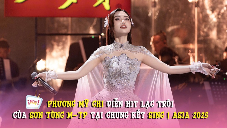 Phương Mỹ Chi diễn hit 'Lạc trôi' của Sơn Tùng M-TP tại Sing Asia 2025