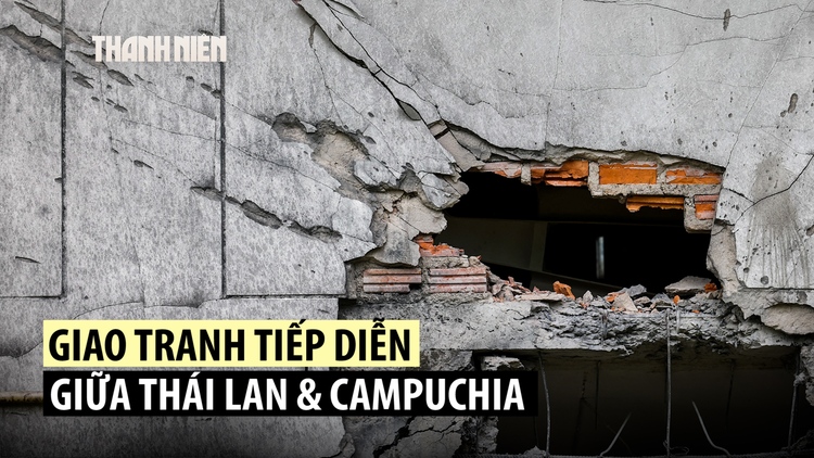 Giao tranh Thái Lan-Campuchia tiếp diễn dù Tổng thống Trump lên tiếng
