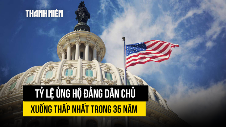 Đảng Dân chủ rớt hạng lịch sử trong lòng cử tri Mỹ