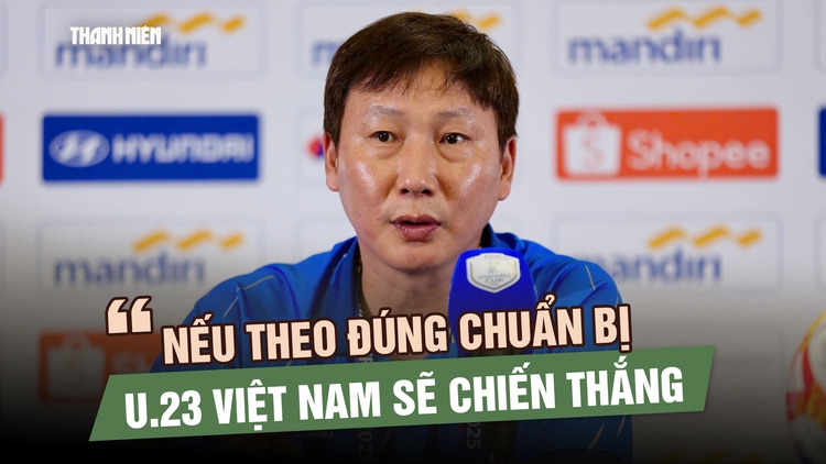 HLV Kim Sang-sik: ‘Theo đúng chuẩn bị, U.23 Việt Nam sẽ chiến thắng’