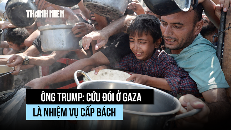 Ông Trump khẳng định có nạn đói ở Gaza, ưu tiên cung cấp lương thực